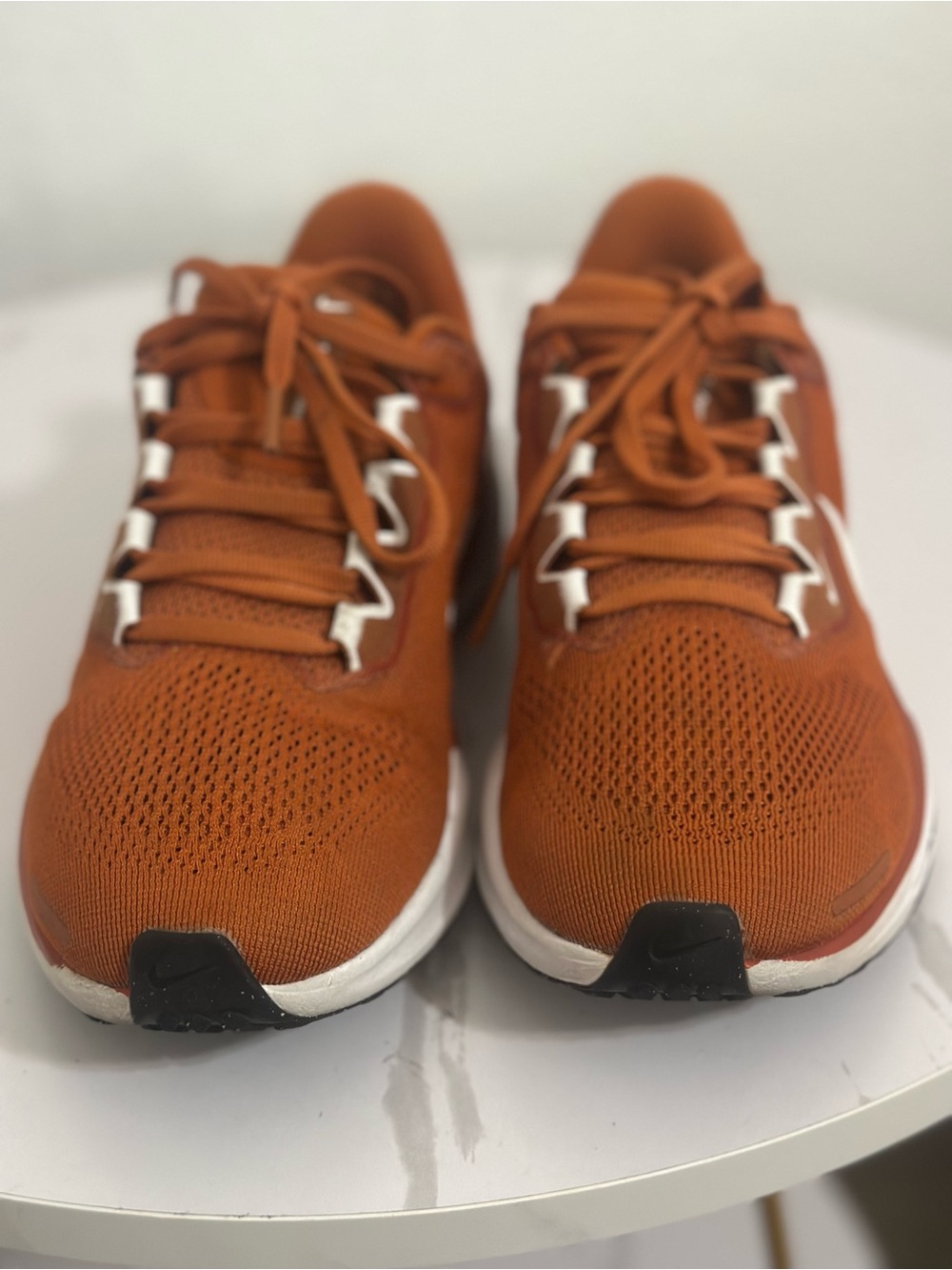 Nike Women’s Pegasus Running Shoes - Rust Orange/White - Picture 4 of 7